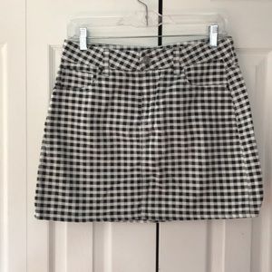 Pacsun gingham mini skirt